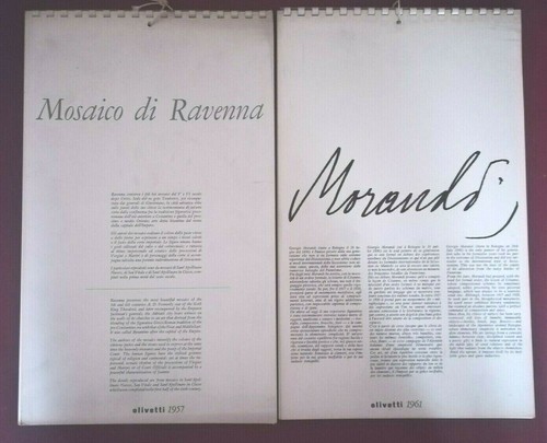 Calendario olivetti lotto - olivetti,