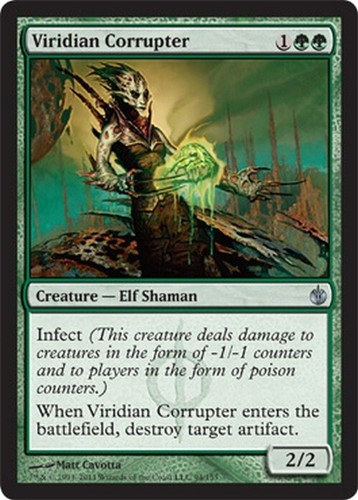 Viridian corrupter mirrodin - corrupter, ~