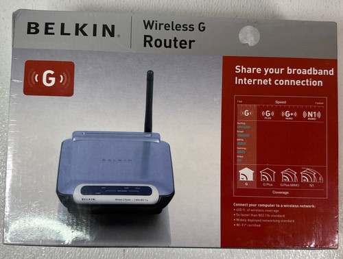 Belkin wireless router 54 - g,