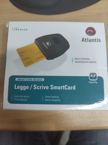 Lettore smart card - smart, atlantis