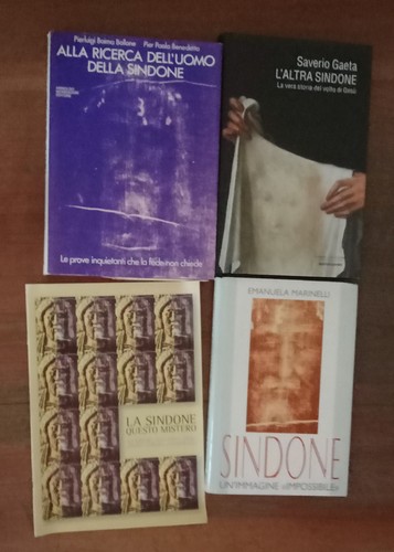 Lotto libri sulla sindone - libri,