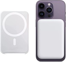 Power Bank Wireless MagSafe 5000mAh Compatibile iPhone 12 13 14 15 NEW 2025