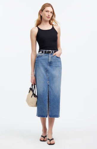 Gonna midi madewell - madewell, rilee