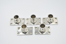 Supporto a Flangia per Barche, in Acciaio nautica lotto come in foto