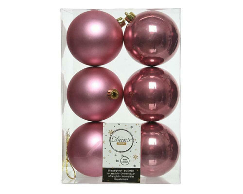 Sfere palline natale rosa - sfere,