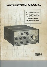 MANUALE ORIGINALE DRAKE TR4 in ottimo stato