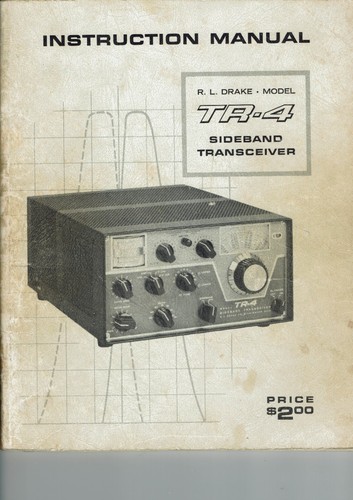 Manuale originale drake tr4 - originale,