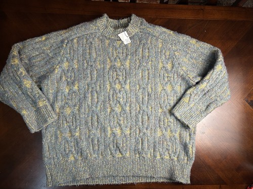 New zara men sweater - men's, gray