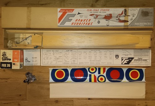 1962 top flite hawker - 1962,