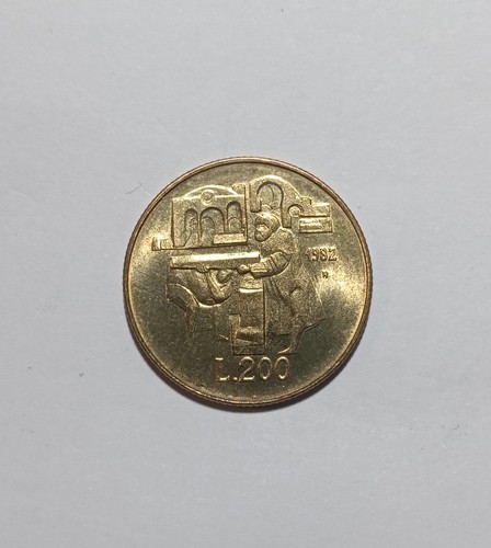 San marino 200 lire - lire,, 1982
