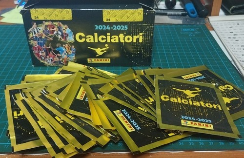 Box figurine calciatori panini - calciatori,
