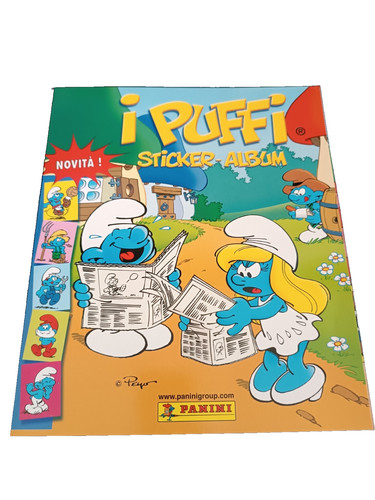 Puffi album vuoto panini - puffi:,