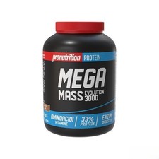 PRONUTRITION MEGA MASS 3000 gainer per aumento massa muscolare 2kg CACAO