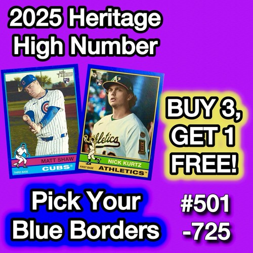 2025 topps heritage high - 2025,