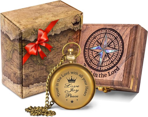 Regalo bussola ottone fiducia - regalo,