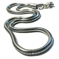 COLLANA CATENINA IN ACCIAIO INOX SNAKE 48 CM X 5 MM DA UOMO E DONNA
