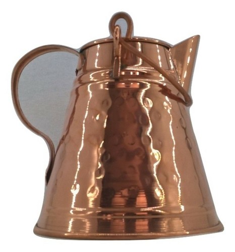 Caraffa rame con manico - caraffa, in