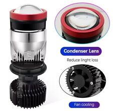 Kit Led H4 conversione da alogena a lenticolare - 120w, 30000 Lumen SUPERLIGHT 