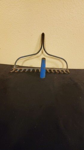 Testa rastrello metallo