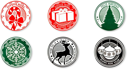 Christmas stamp set - christmas, 6
