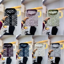 Uomo Morbida Seta Kurta Set