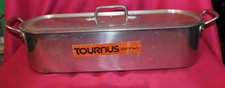 vintage Tournus aluminium fish
