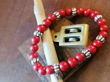 Bracciale Argento & Corallo Indiano