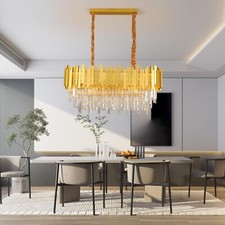Lampadario di lusso oro
