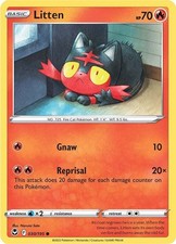 Litten 030/195 SWSH12: Silver