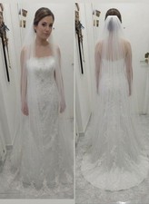 Abito da sposa nuovo con Velo