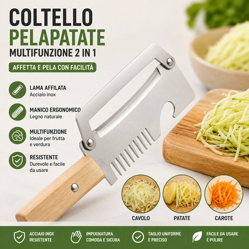 Coltello pelapatate - coltello,