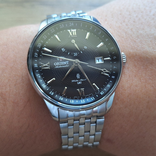 Nos orient gmt watch with - gmt,