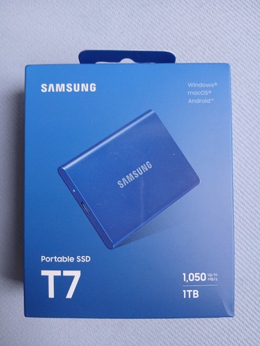 Samsung 1tb portable - t7, ssd