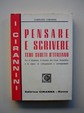 Pensare e scrivere temi svolti di italiano