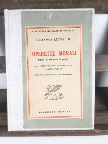 Operette morali giacomo - operette,