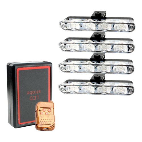 Luce lampeggiante per griglia