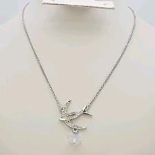 Collana rondine vintage
