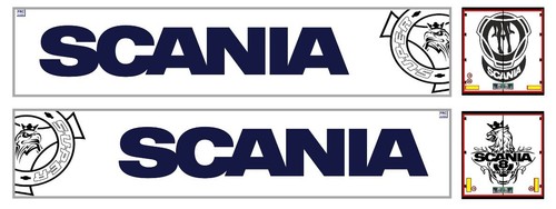 Grafica adesiva scania con - grafica,