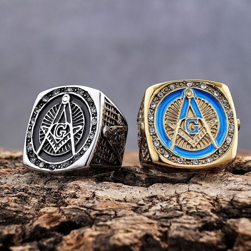 Anello vintage massonico - anello,