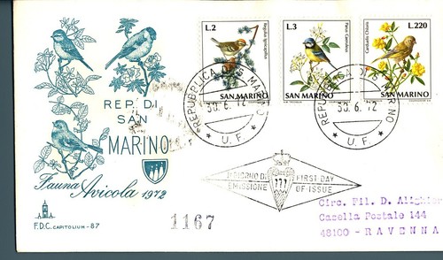 San marino fdc - marino,