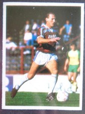 Daily Mirror Stick With Soccer 1986-87 - Steve Hunt (Aston Villa)
