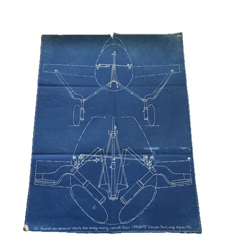 1939 dixon blueprint piper 3 - dixon, j-3