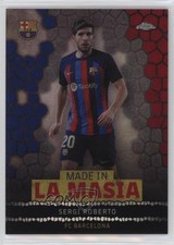 2022-23 Topps Chrome FC Barcelona Made in La Masia Sergi Roberto #LA-9