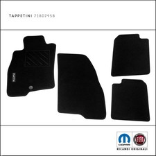 TAPPETINI TAPPETI MOQUETTE FIAT GRANDE PUNTO EVO ORIGINALI 4PZ 71807958