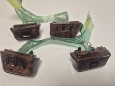 RANGE ROVER P38 COPRI PULSANTI VOLANTE NOCE 4.