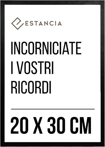 Cornice portafoto nera 20x30 - cornice,