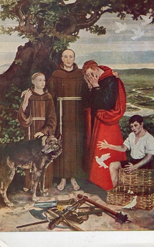 Cartolina italia religione - italia,