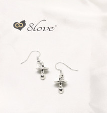 Orecchini ciuccio neonato - orecchini,