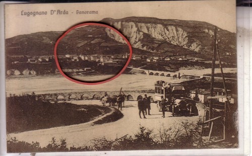 Cartolina lugagnano arda - cartolina,
