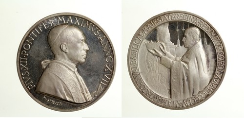Md1 medaglia vaticano pio - medaglia,
